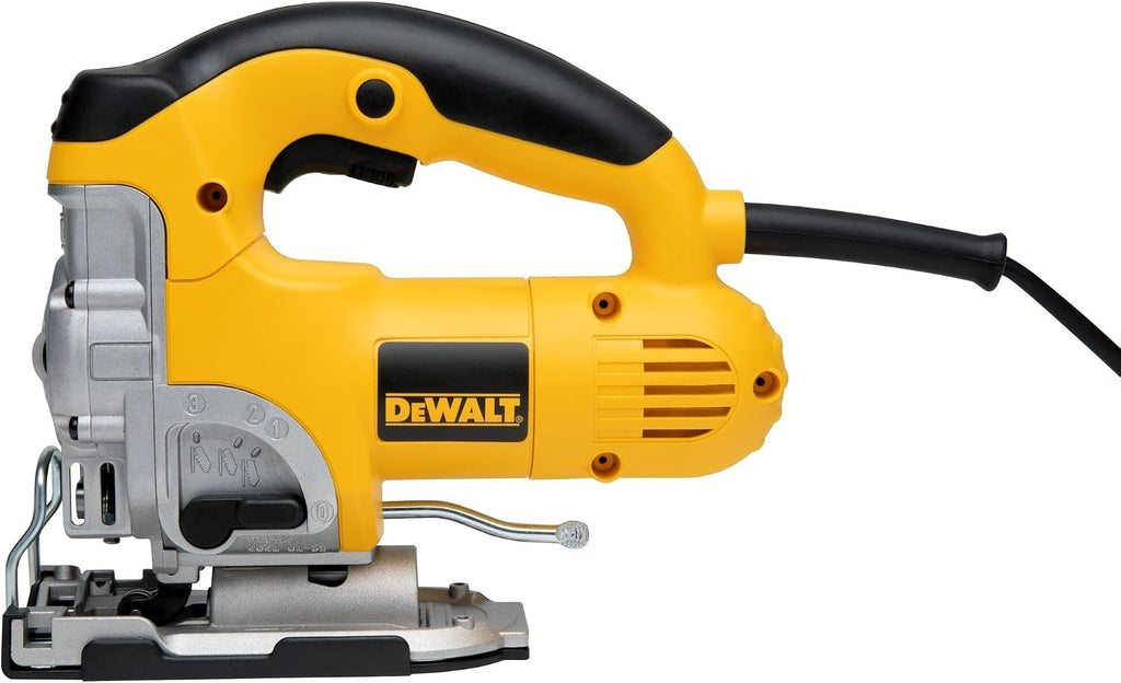DEWALT Jig Saw, Top Handle, 6.5-Amp, Corded (DW331K)