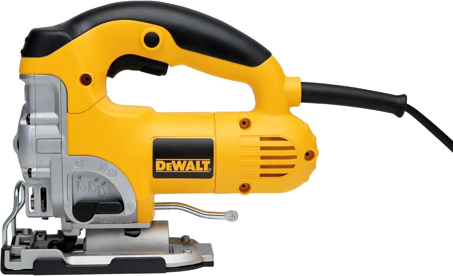 DEWALT Jig Saw, Top Handle, 6.5-Amp, Corded (DW331K)