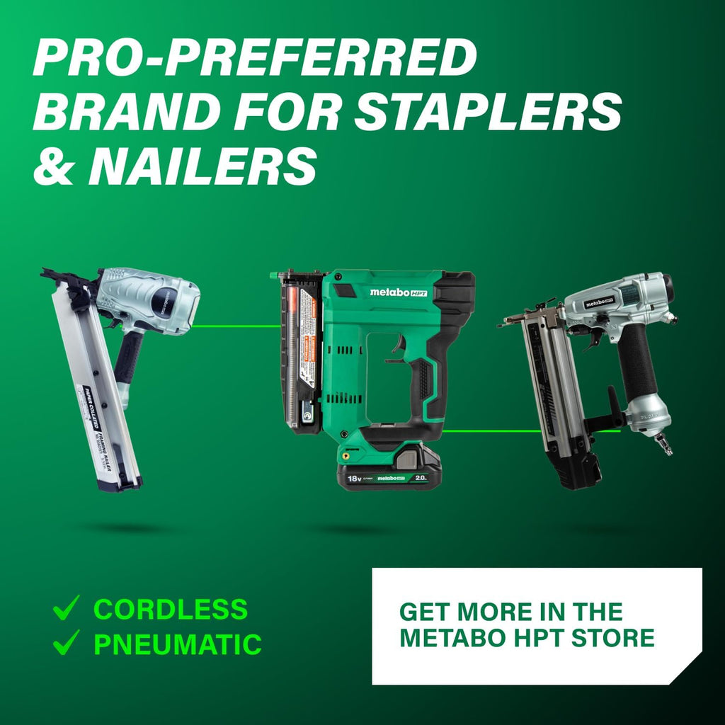 Metabo HPT 18V MultiVolt Cordless Compact Pin Nailer Kit, 23 Gauge Nailer with Power Tool 2.0Ah Lithium Ion Battery, Drives 5/8' to 1-3/8' Headless Pin Nails, 5-Year Warranty, NP1835DA