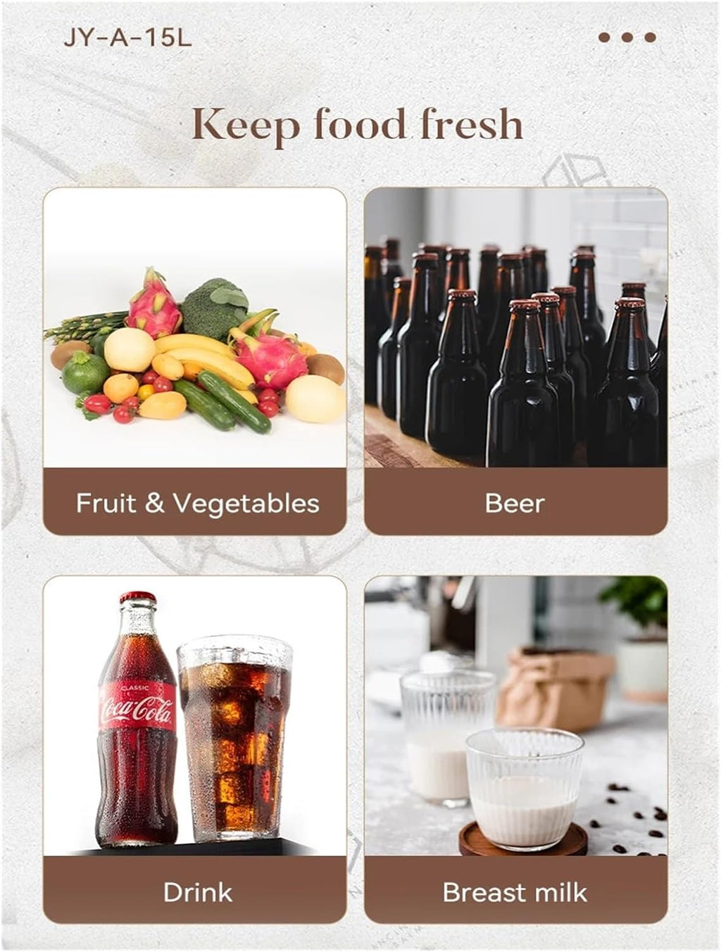 Car refrigerator 15l Fit For Mini Refrigerator Fridge Home And Kitchen Thermoelectric Cooler Portable Car 12 V Warmer Food Drink Milk Car mounted freezer