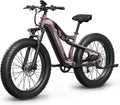 PUCKIPUPPY Electric Bike for Adults 1350W Peak Upgrade, 48V 20AH Battery Ebike, 26' Fat Tire Full Suspension Electric Mountain Bike, 80 Miles Range, 28 MPH, 8 Speed, Torque Sensor, Labrador Pro