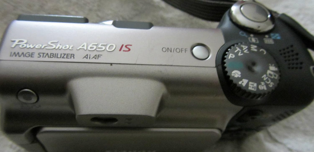 Canon PowerShot A650IS 12.1MP Digital Camera with 6x Optical Image Stabilized Zoom