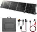 200W Portable Foldable Solar Panel Kit,High-Efficiency Flexible Solar Charger with 24% Conversion Rate,with Stand & Controller, Controller for Camping, Charing Panel, Hiking (200W)