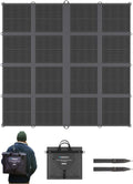 Renogy 400W Portable Solar Panel Blanket, 25% High Efficiency N-Type Foldable Solar Panel Charger for Power Station,Lightweight 16-Fold Space Save, Fast Setup for Camping, RV, Pickup, Marine Off-Grid