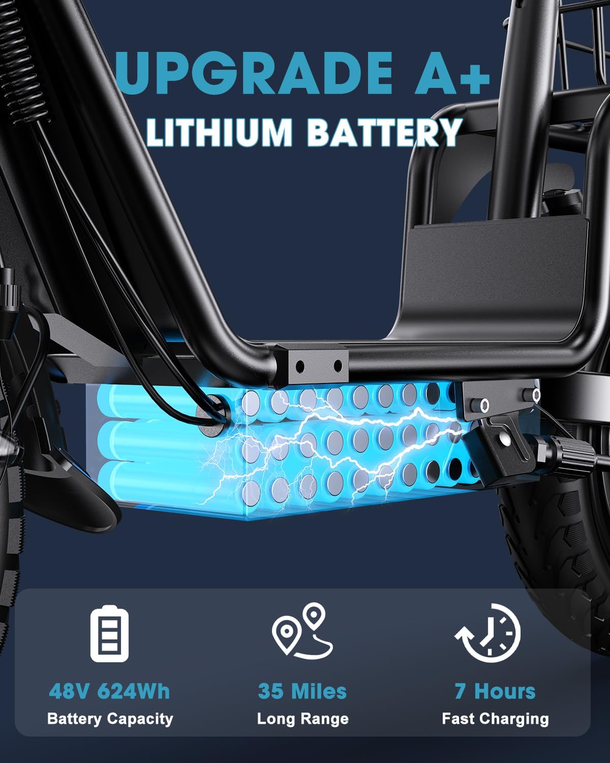 INSDRGN Electric Scooter with Seat for Adults, Peak 1300W Motor, 28-35 Miles Range eScooter, 48V 13Ah Li Battery, 20MPH Foldable Commuter E-Scooter with Basket, Max 330LBS, UL2272 Certified, C14 PRO