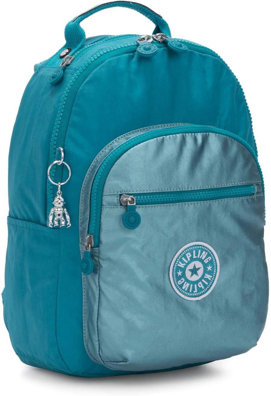 Kipling Women's Seoul 15' Laptop Backpack, Durable, Roomy with Padded Shoulder Straps, Built-In Protective Sleeve