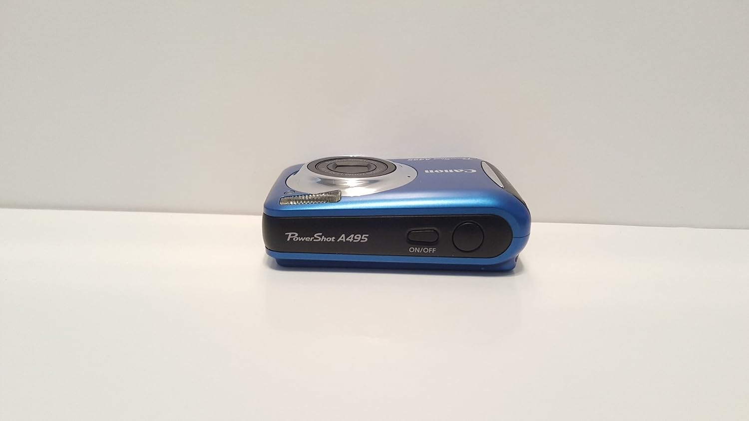 Canon PowerShot A495 10.0 MP Digital Camera with 3.3x Optical Zoom and 2.5-Inch LCD (Blue)