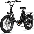 28 MPH Electric Bikes for Adults 20 x 3 inch Fat Tire Ebike with 90 Miles(PAS) Long Range 48V Removable Battery E-Bike 7 Speed Step Thru Electric Bicycle