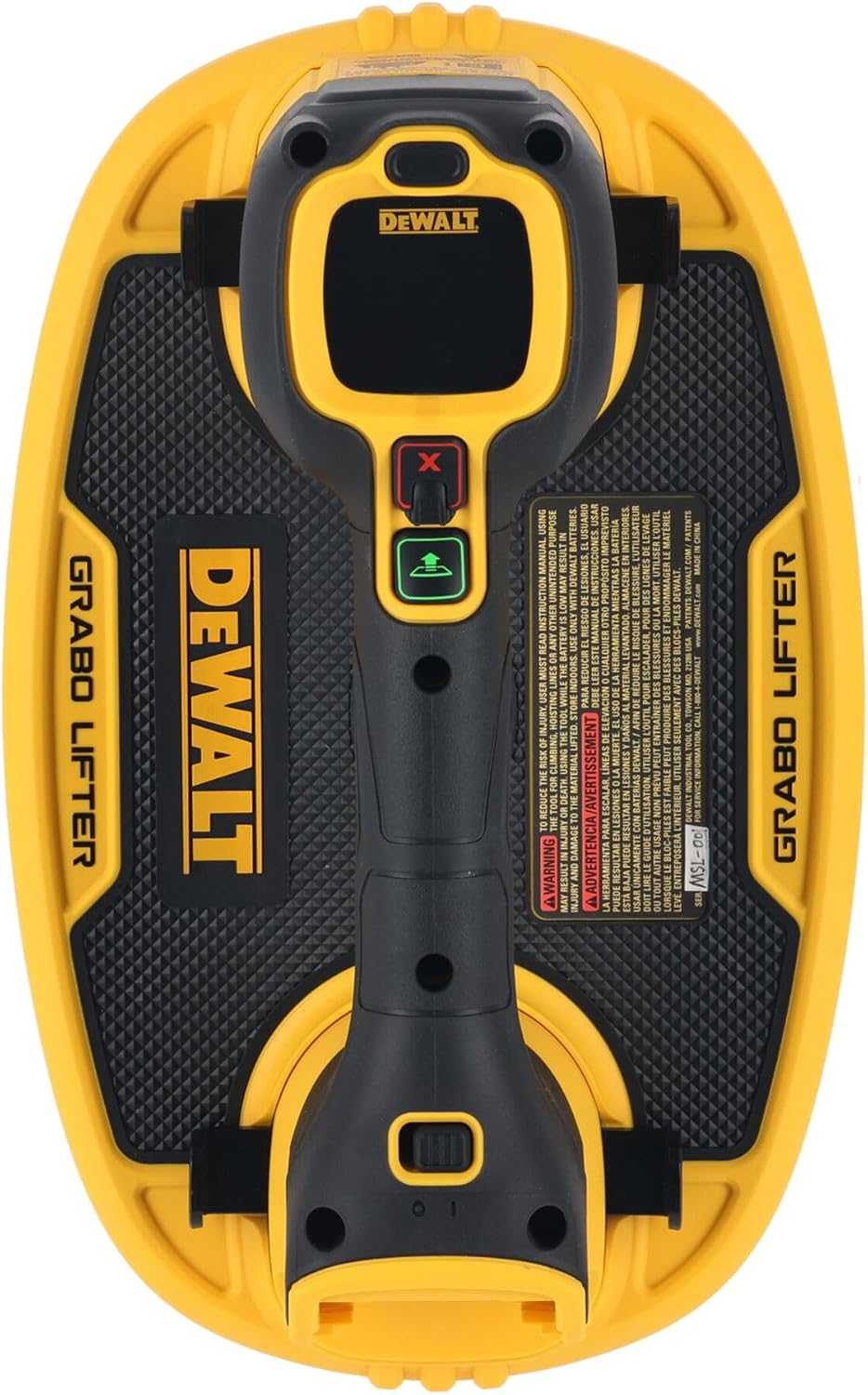 DEWALT 20V MAX Cordless GRABO Suction Lifter, Bare Tool Only, Lift-load Capacity of Up to 265 lbs. (DCE592B)
