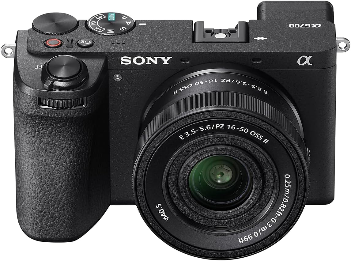 Sony Alpha a6700 Mirrorless Camera with E PZ 16-50mm f/3.5-5.6 OSS II Lens
