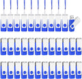 EASTBULL 100 Pack of Flash Drives 2GB, Bulk USB 2.0 Flash Drives Pack USB Drives Bulk Thumb Drives in Bulk with 100 Lanyards and Labels (2 GB)