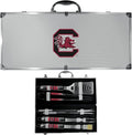 Siskiyou C8BQ63 Unisex NCAA South Carolina Gamecocks 8 Piece Tailgater BBQ Set