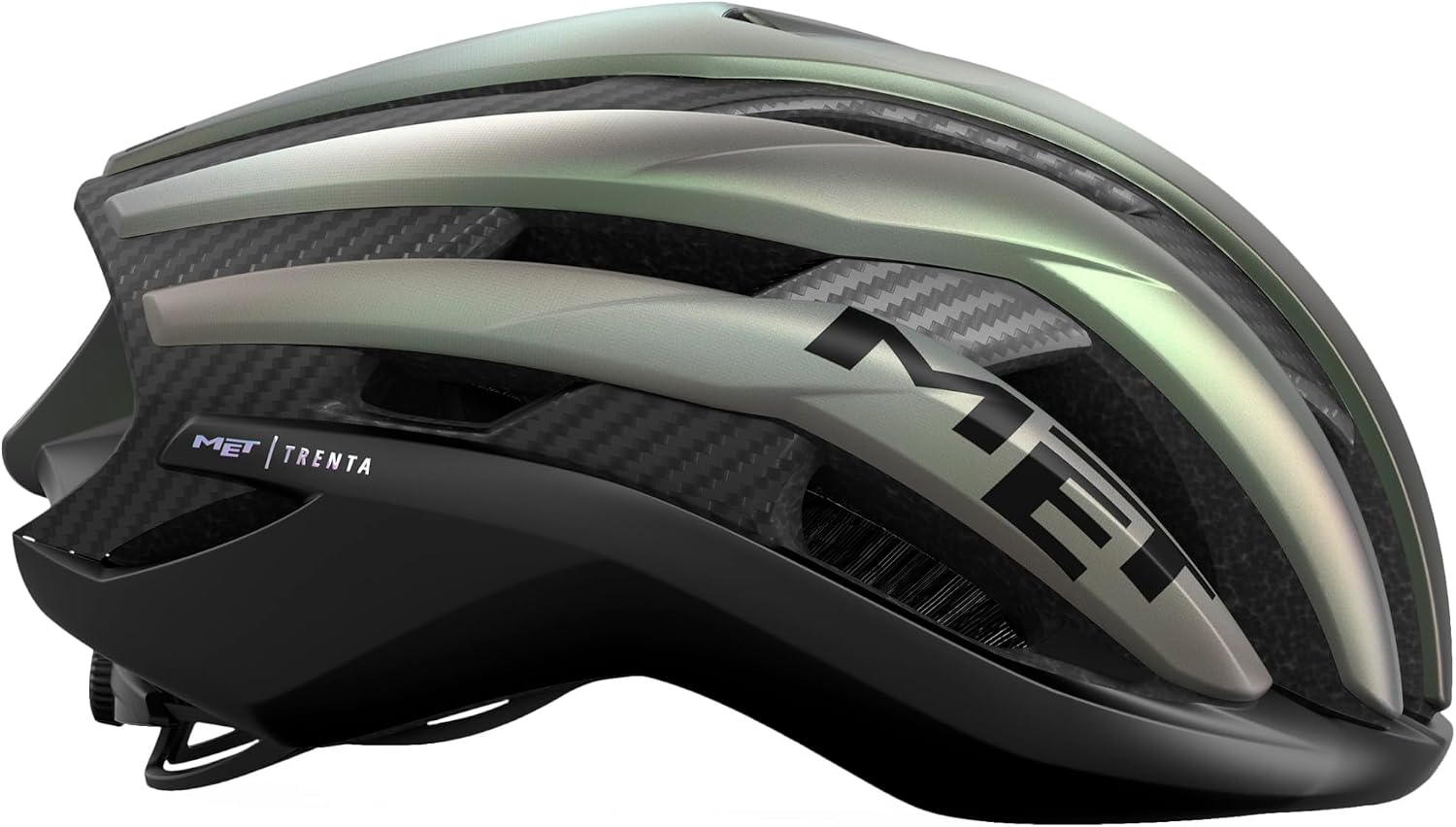 MET Trenta 3K Carbon MIPS Road Bike Helmet | Aerodynamic Racing Helmet for Adults, Carbon Fiber Construction, MIPS AIR Tech, Sunglasses Port
