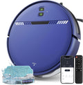 Robot Vacuum Cleaner, Smart Robotic Vacuum Wi-Fi Connected, App Control, Compatible with Alexa and Google Assistant, Automatic Self-Charging Robot Vacuum Perfect for Pet Hair, Carpets and Hard Floors