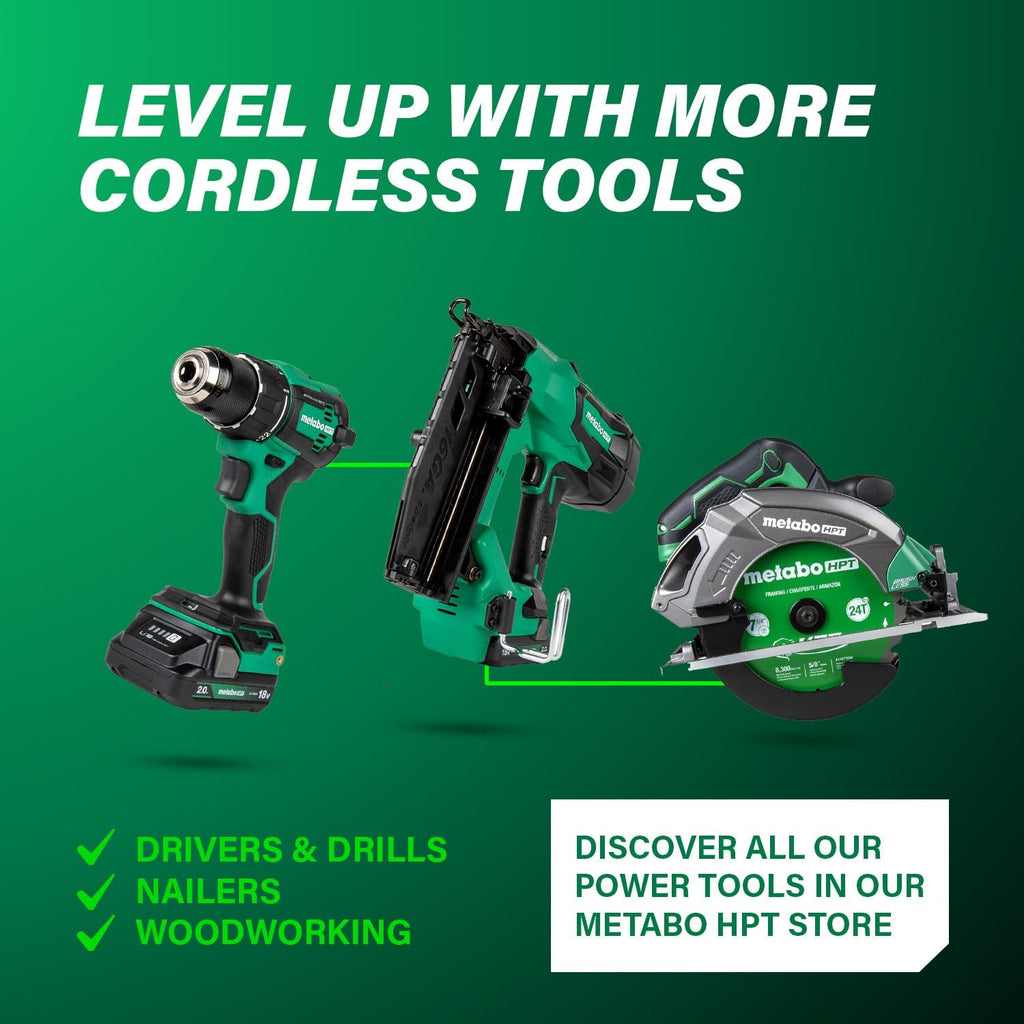 Metabo HPT 18V MultiVolt Cordless Triple Hammer BOLT Impact Driver Set, Power Impact Driver Kit with Case, 2 Lithium-Ion Batteries and Charger, 1/4-Inch Chuck, Compact LightWeight Power Tool, WH18DC