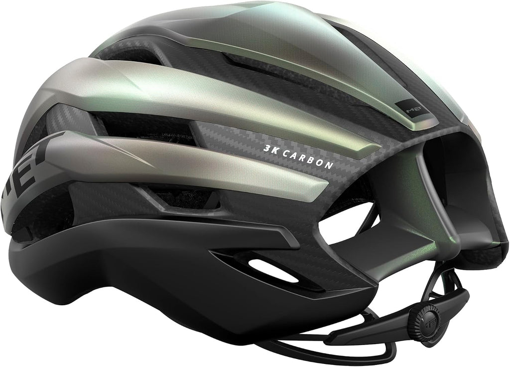 MET Trenta 3K Carbon MIPS Road Bike Helmet | Aerodynamic Racing Helmet for Adults, Carbon Fiber Construction, MIPS AIR Tech, Sunglasses Port