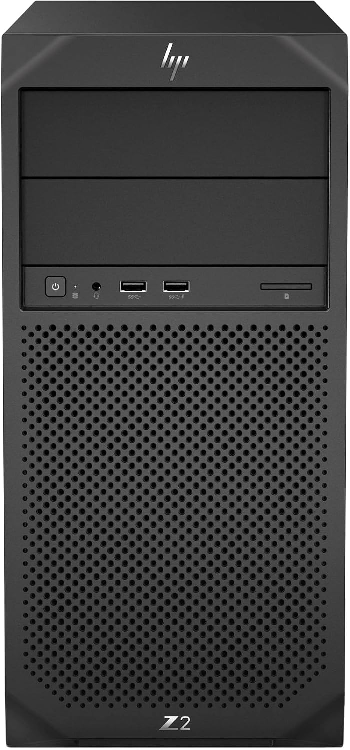 HP Z2 Tower G4 Workstation, Intel Eight Core i9 9900K 3.6Ghz, 64GB DDR4 RAM, 2TB NVMe PCIe M.2 SSD, Windows 11 Pro (Renewed)