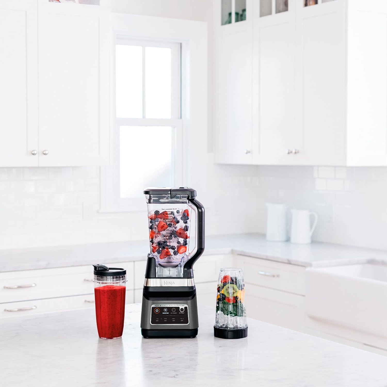 Ninja BN751 Duo Plus Blender with Auto IQ (Renewed)