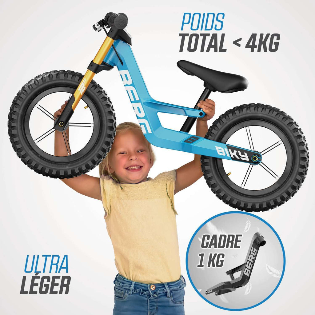 BERG Biky - Balance Bike - Lightweight Toddler Bike - Easy to Use Mini Bike - Ages 2-5 Years