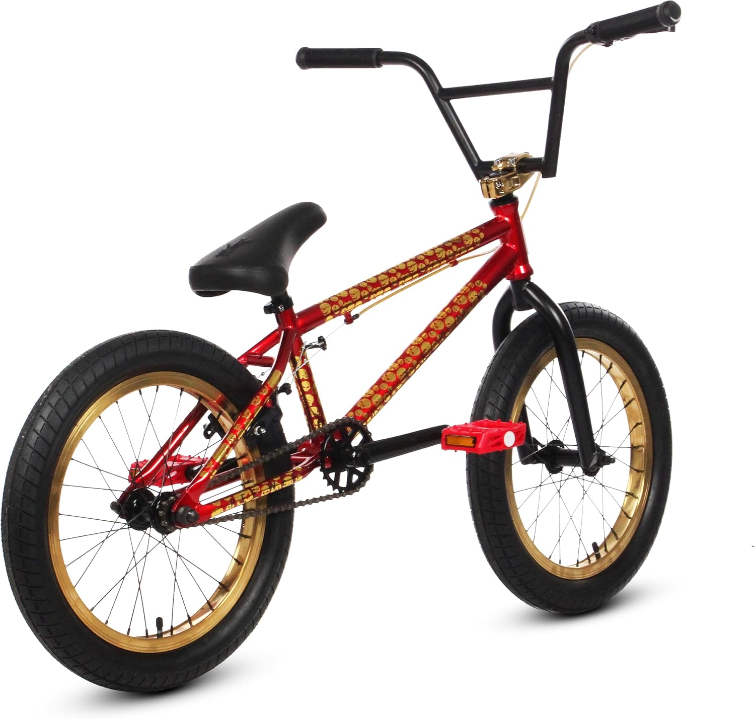 Elite BMX Bicycle 18', 20' & 26' BMX Bike for Teen Bike and Adult Bikes - Freestyle BMX Bike All Models Come with 3 Piece BMX Crankset