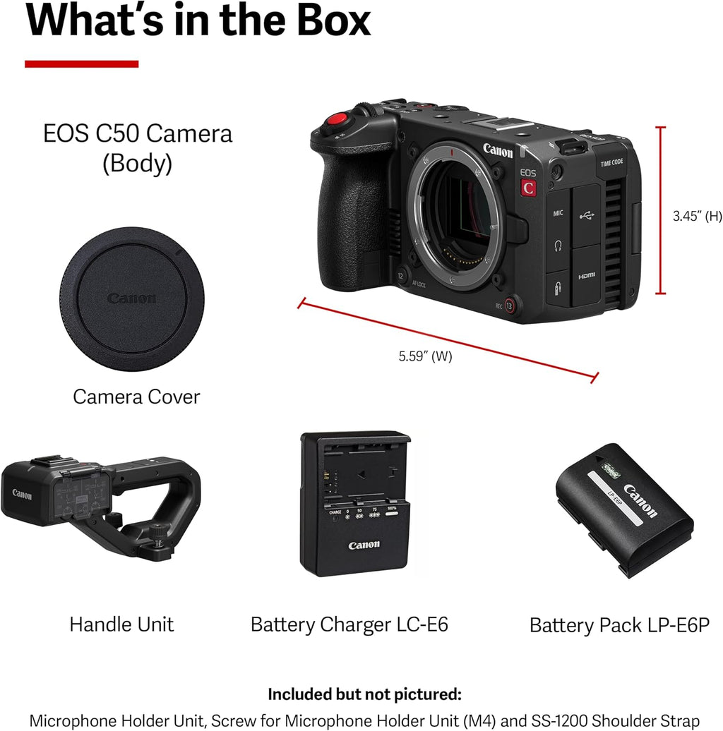 Canon EOS C50 Body