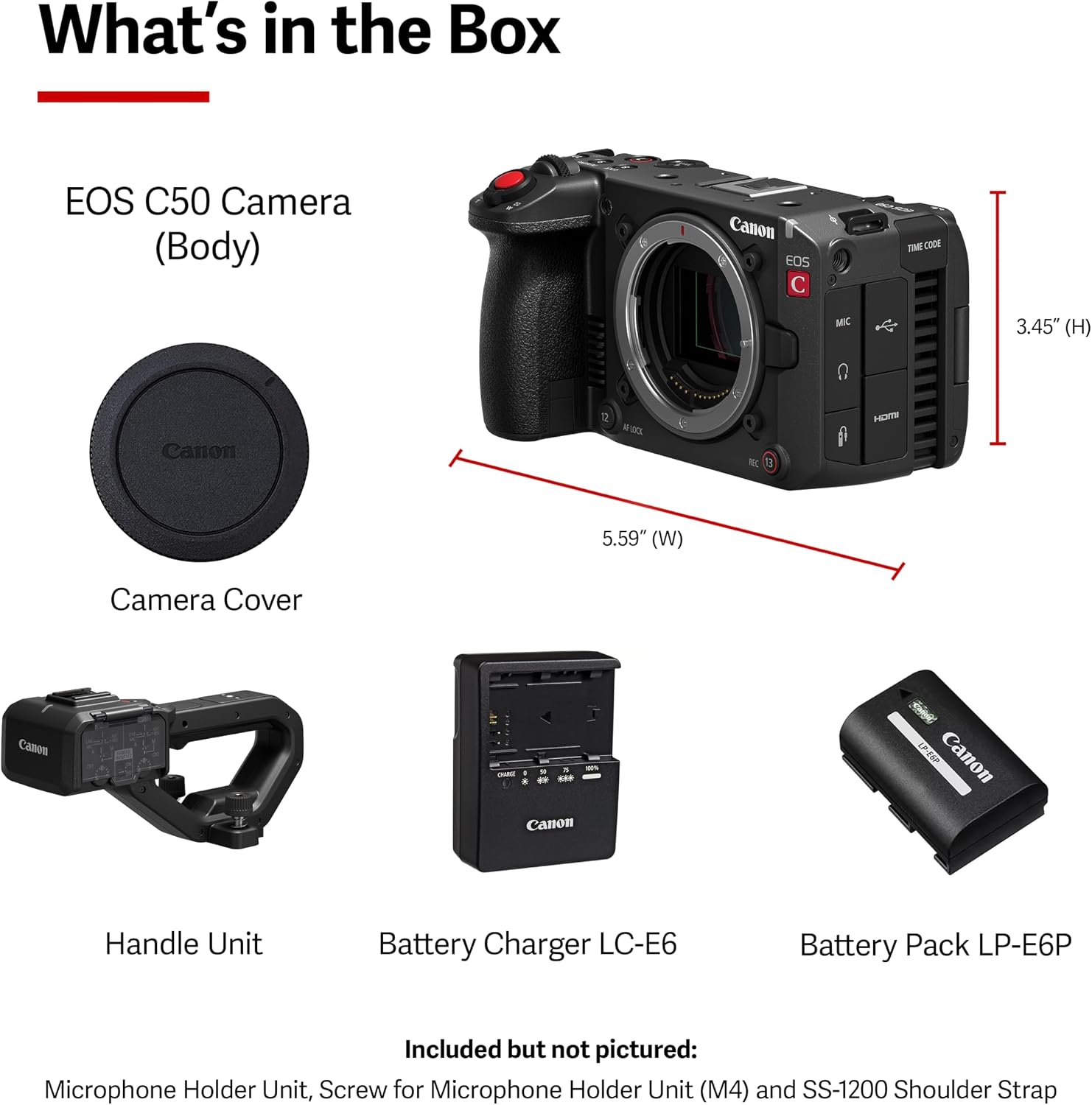 Canon EOS C50 Body