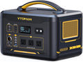 VTOMAN Jump 1500X Portable Power Station with Jump Start, 828Wh LiFePO4 Battery 1500W AC Outlets (3000W Surge) /100W USB-C Output Fast Charge, Solar Generator for for Outdoor, Camping, Outages Backup