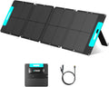 200W Portable Solar Panel, 200 Watt for Portable Power Station, Foldable Solar Charger with Carry Case,IP65 for Outdoor, RVs, Backyard