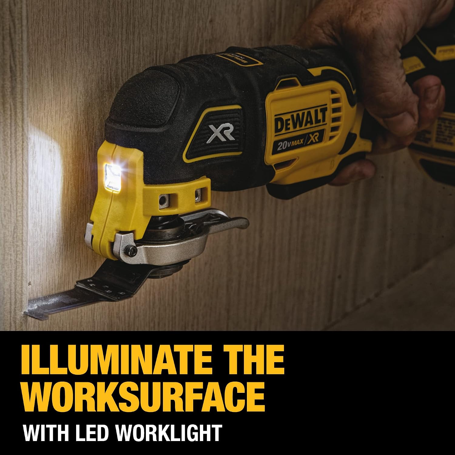 DEWALT DCS355C1 20V Max XR Brushless Oscillating Tool Kit
