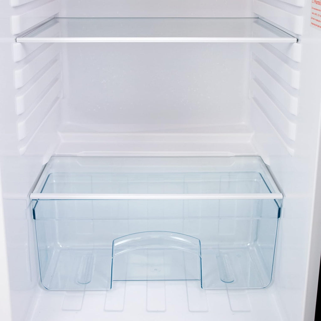 Avanti AR44 4.4 cu. ft. Compact Refrigerator, in Stainless Steel, Black