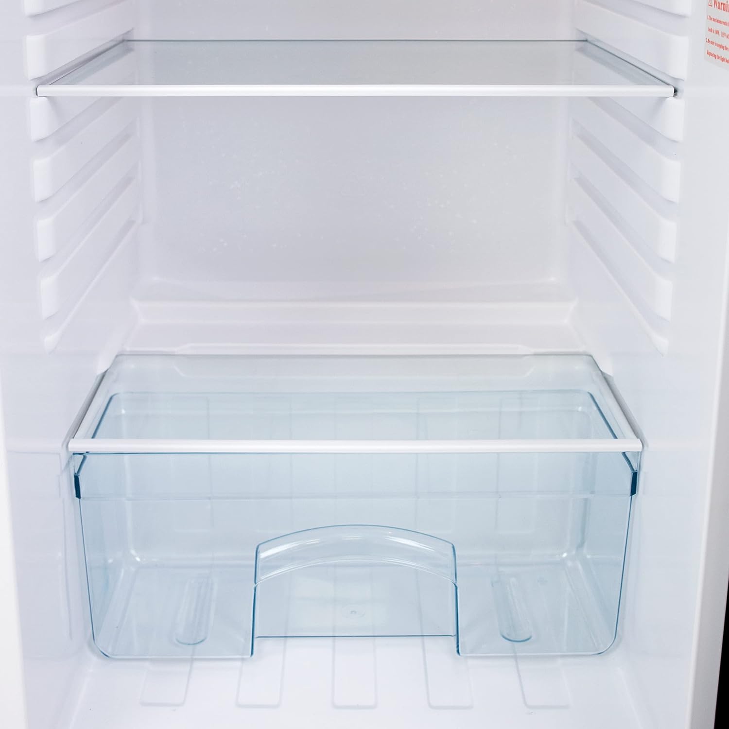 Avanti AR44 4.4 cu. ft. Compact Refrigerator, in Stainless Steel, Black