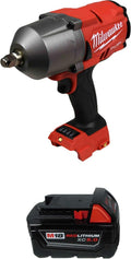 Milwaukee 2767-20 1/2' High Torque Impact Wrench w/ 48-11-1850 5.0Ah Battery