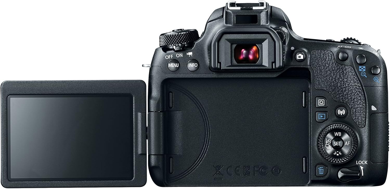 Canon Cameras US 24.2 Digital SLR Camera with 3-Inch LCD, Black (1892C001)