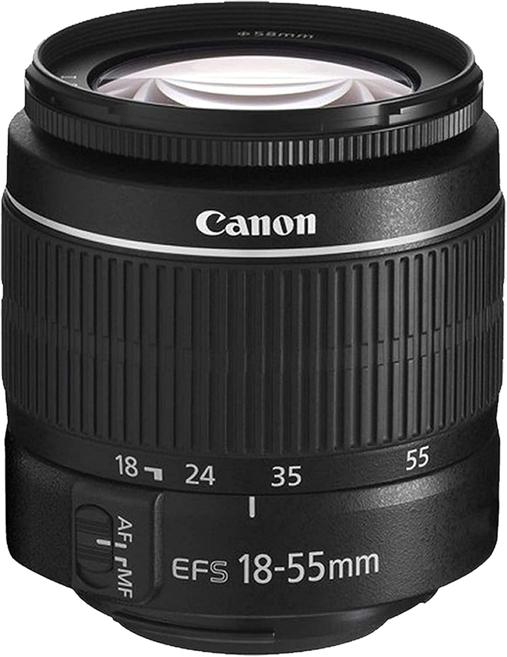 Canon EOS 4000D / Rebel T100 DSLR Camera w/EF-S 18-55mm F/3.5-5.6 Zoom Lens + 64GB Memory, LED Video Light, Filter, Tripod and More (Renewed)