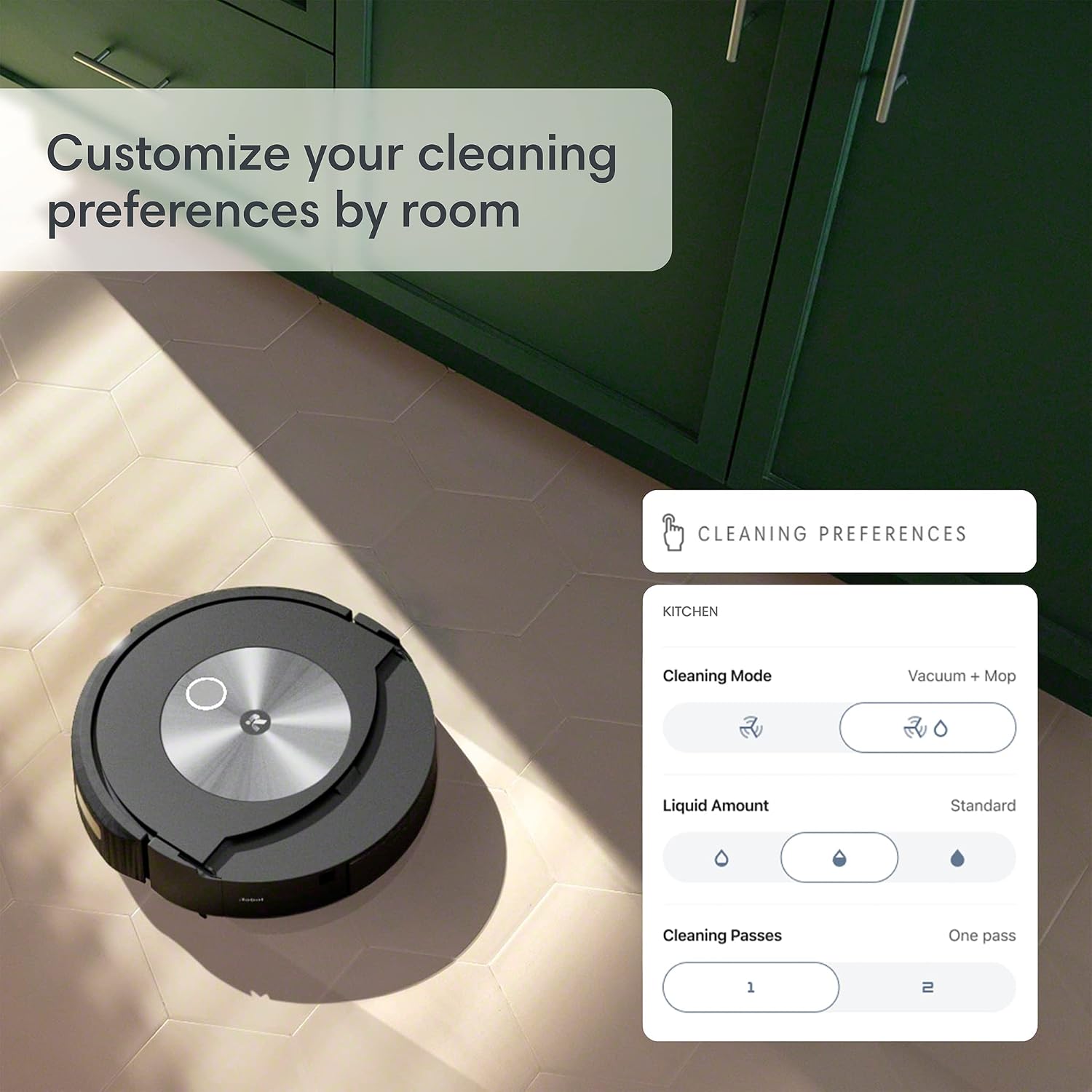 Refurbished iRobot Roomba Combo J7+ Paired with Alexa or Google Assistant Robot Vacuum and Mop