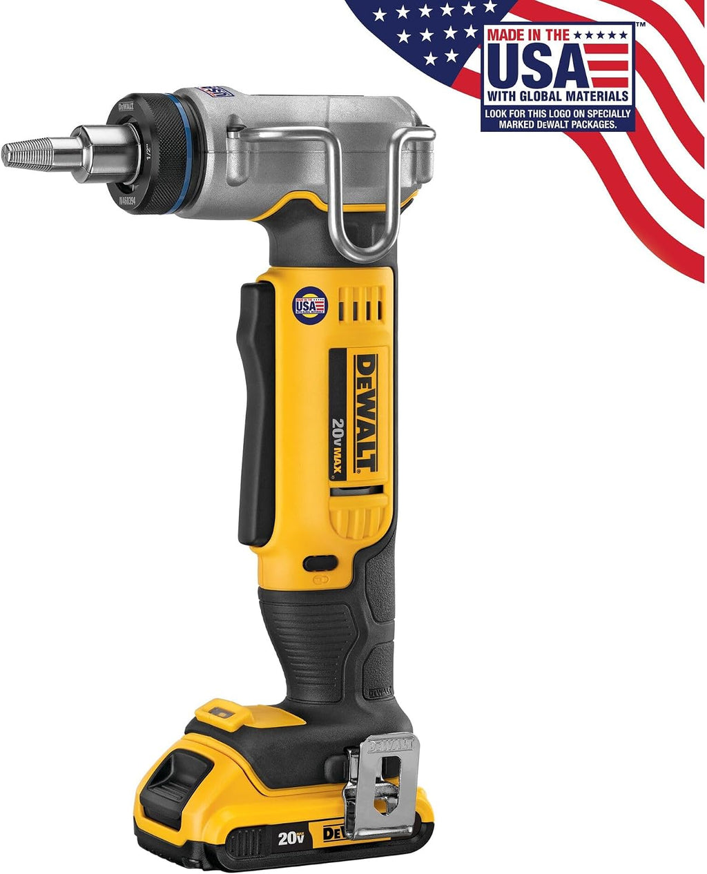 DEWALT 20V MAX* PEX Expander Tool Kit, 1-Inch (DCE400D2)