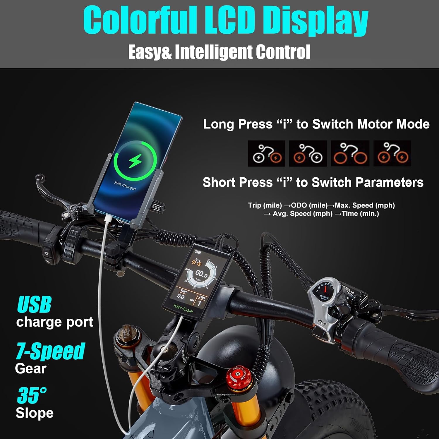 DAMSON Electric Bike for Adults Dual Motor AWD 5000W/3000W/1500W Peak 40MPH/30MPH Dirt Ebike, 52V/48V Max-Output Up to 65/80/120/160 Miles Long Range, 26' Full Suspension Fat Tire Mountains Bicycle