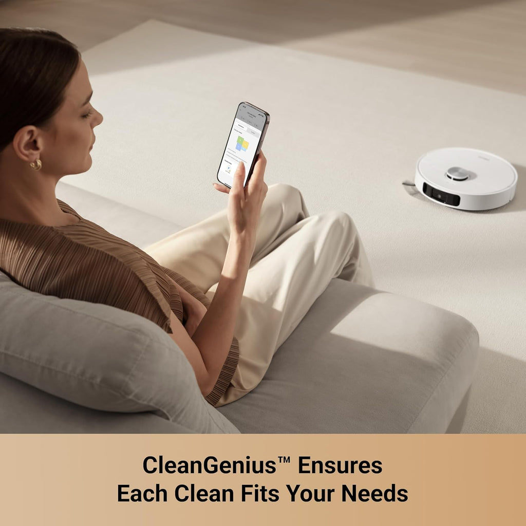 DREAME L10s Ultra Gen 2 Robot Vacuum and Mop, 10,000Pa, MopExtend Tech,75 Days Auto-Empty, Mop Self-Washing&Drying, Smart Obstacle Avoid, Carpet Cleaning (Renewed)