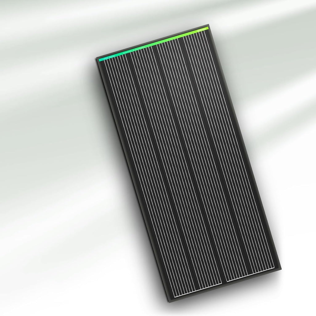 Newpowa PRO 200 Watt 12 Volt Monocrystalline 200W 12V Solar Panel, 9 busbar PV Module, High Efficiency Mono Module RV Marine Boat Off Grid