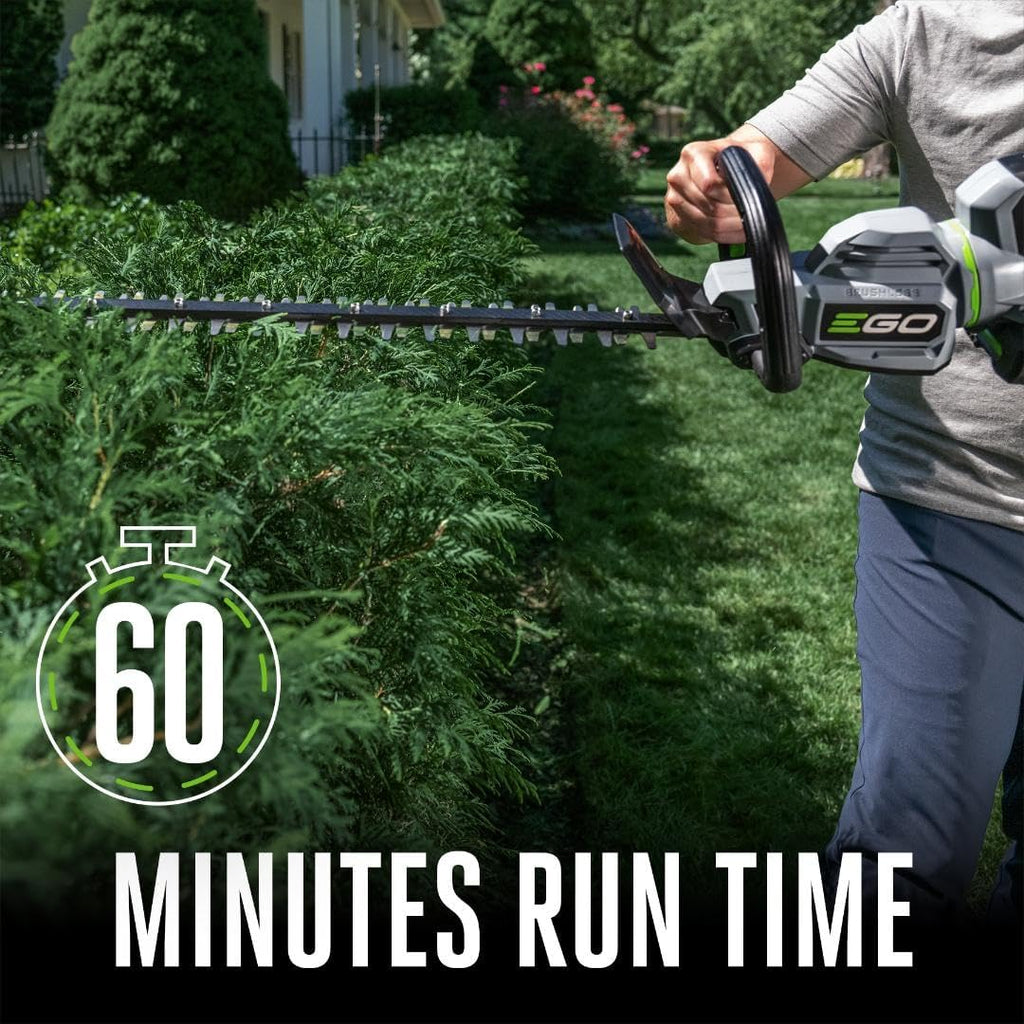 EGO Power+ Hedge Trimmer Cordless, Electric Hedge Trimmer 26', Includes 56V 2.5Ah Battery and Charger - HT2601