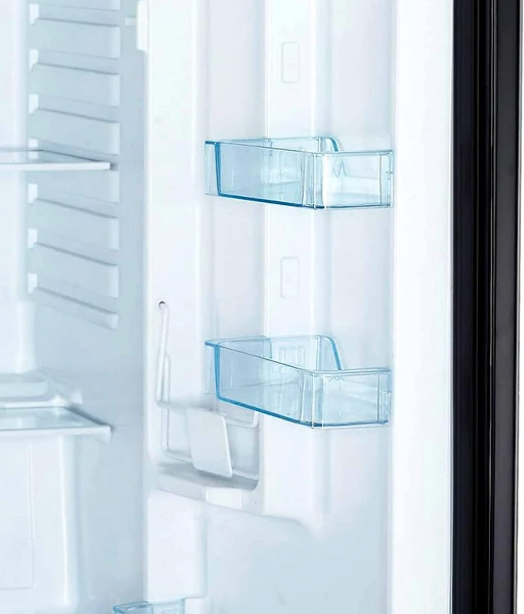 Avanti 3.2 Cu. Ft. Compact Refrigerator with Removable Glass Shelves, Full Range Temperature Control, Reversible Door, Automatic Defrost, ENERGY STAR Certified, 3.2 cu.ft., Black