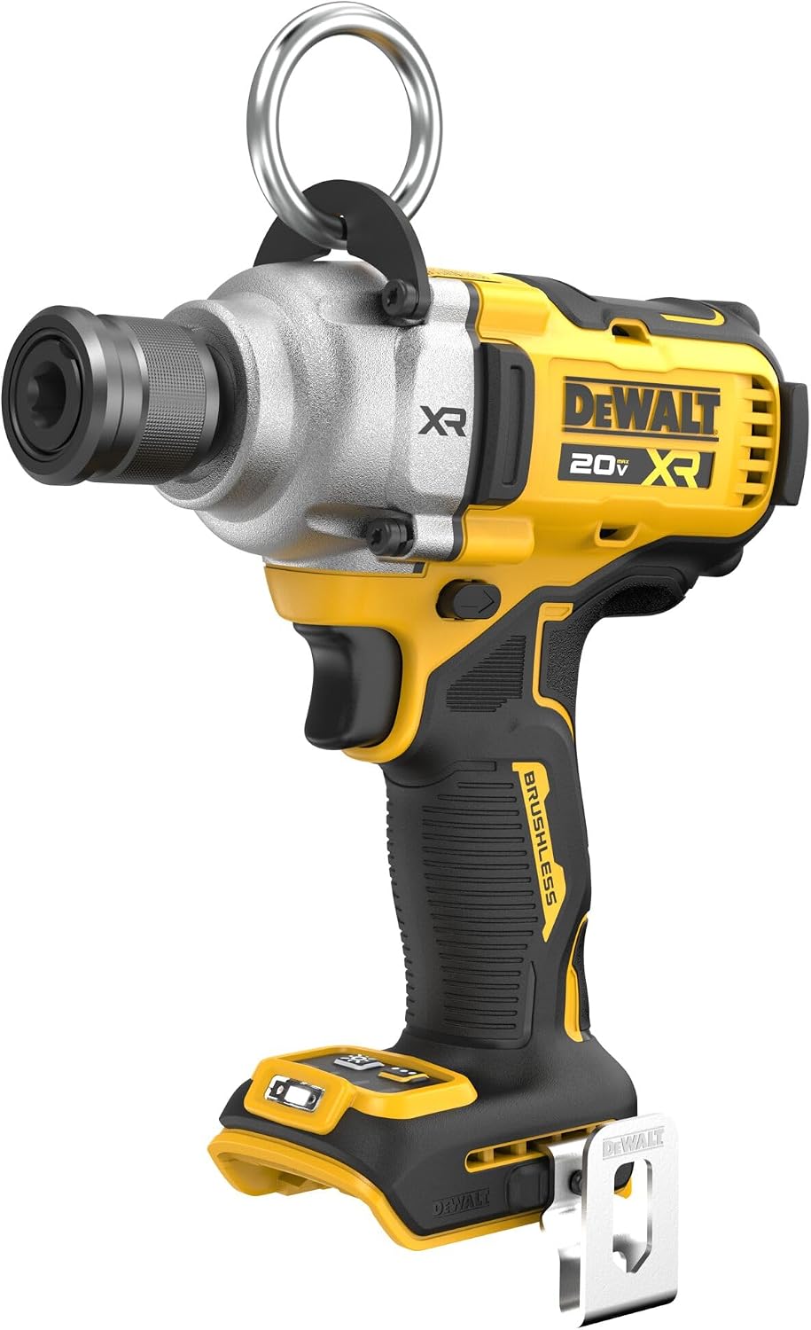DEWALT 20V MAX XR Impact Wrench Cordless 7/16 inch Brushless Impact Gun, 4-Mode Speed Selection Including Timber Screw, Tool Only (DCF937B)