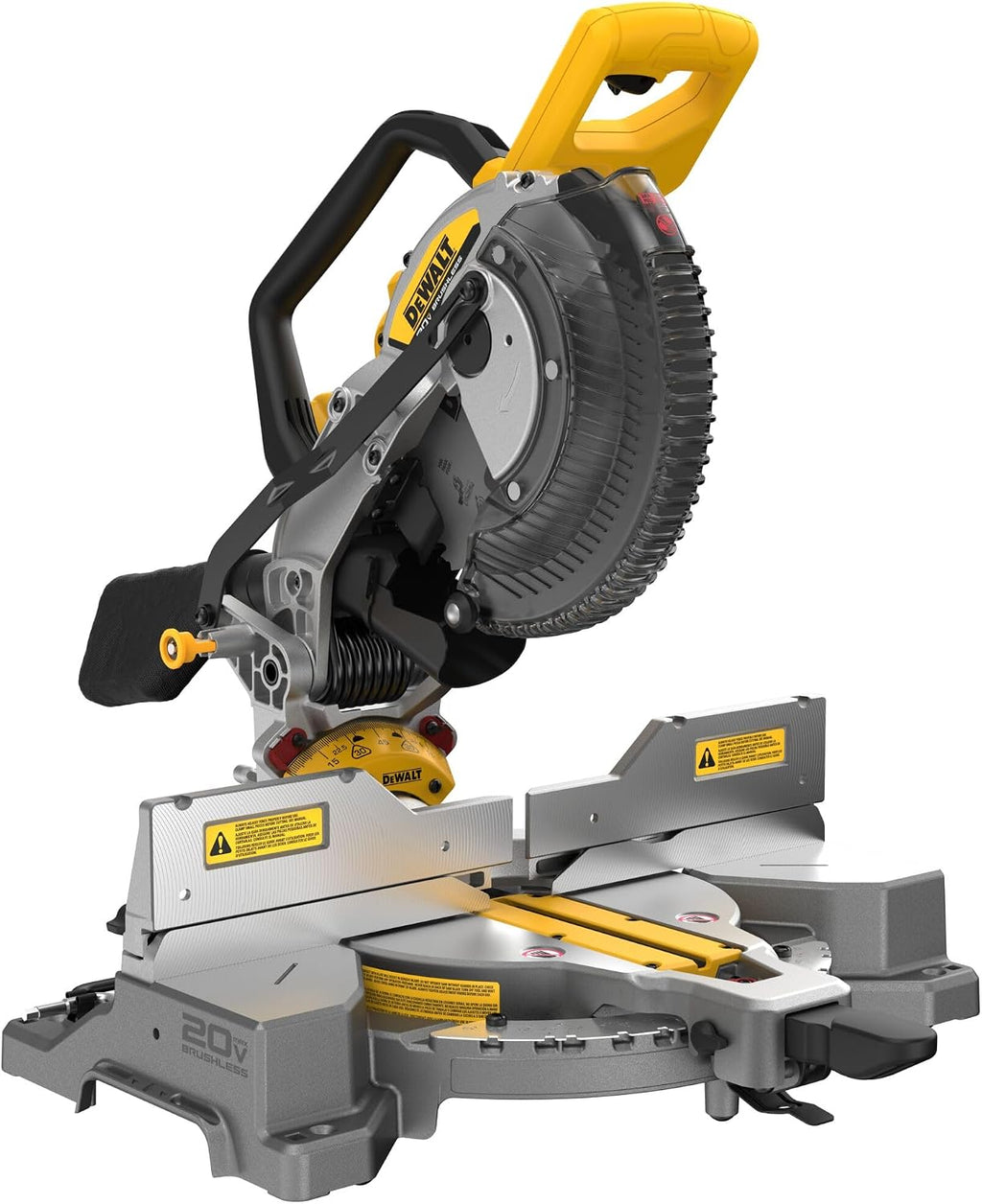 DEWALT 20V MAX XR 10 in. Double Bevel Fixed Miter Saw Kit (DCS714WW1)