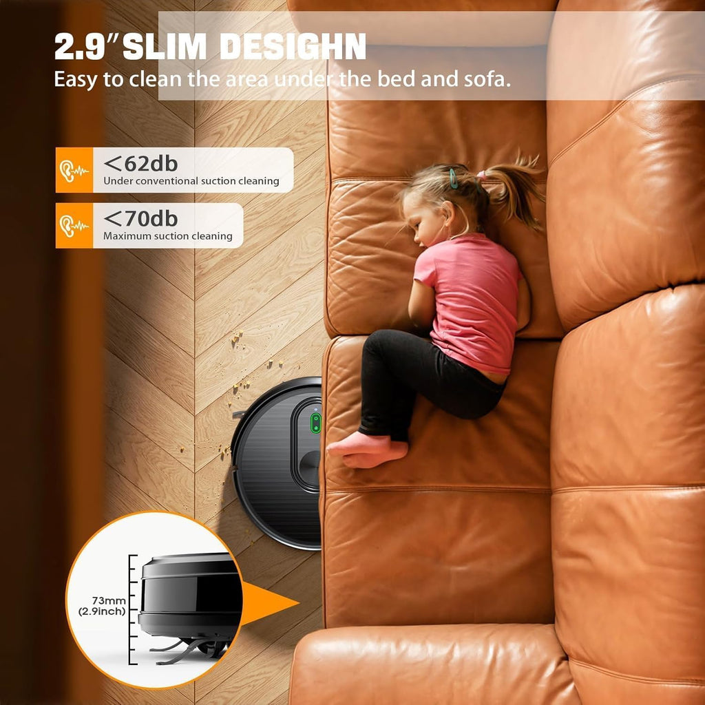 Robot Vacuum Cleaner & 2 in 1 Vacuuming JSL