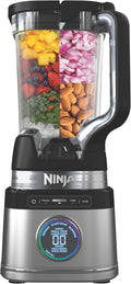 Ninja Full Size Blender I All-in-One | Best for Smoothies, Frozen Drinks, Shakes, Veggie Chopper & More | BlendSense Technology I 72 oz. Pitcher | 1800 Peak Watt | Silver | TB201