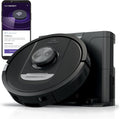 Shark PowerDetect Self-Empty Robot Vacuum with NeverStuck Technology, Auto Deep-Clean Carpets & Hardfloors, 30 Day Capacity HEPA Bagless Base, for Pet Hair, WiFi Black, AV2820S