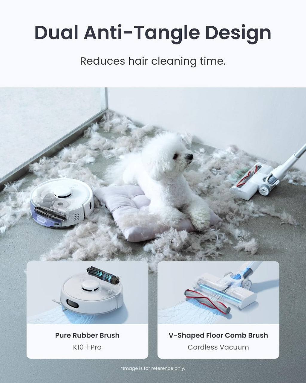 SwitchBot Robot Vacuum & Cordless Vacuum Cleaner K10+ Pro Combo, Self Emptying Up to 70 Days,Compact,Lightweight,Quiet,Support Matter,Work with Alexa,Google Home,Apple Home, for Carpet,Crevices,Stairs