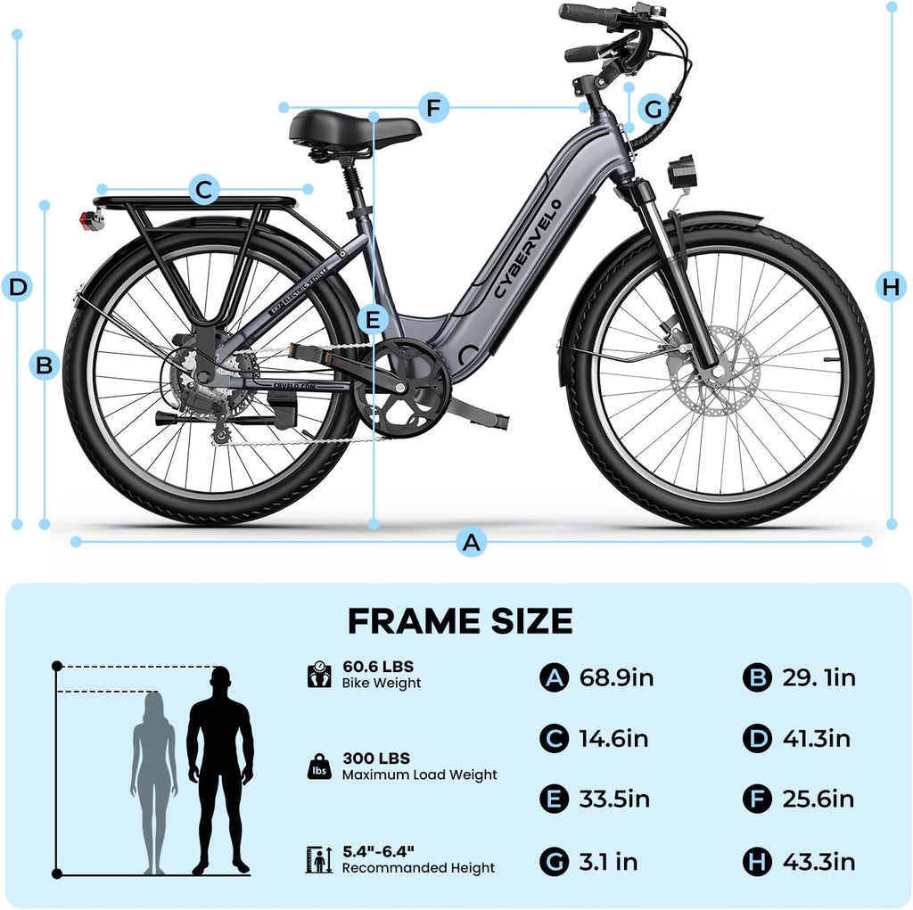 26' Electric Bike for Adult,1000W Peak, up 80 Miles Removable Battery Ebike,Adult Electric Bicycles for All Terrain,Men Women EBike, 7-Speed