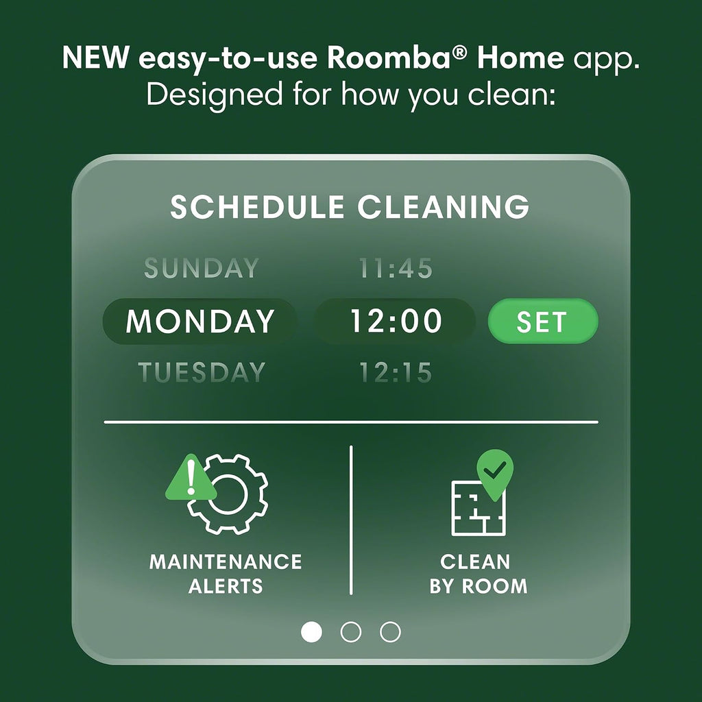 iRobot Roomba 205 DustCompactor Vac Robot Vacuum - Compacts Dirt Inside, No Emptying for 60 Days, Space Saving, No Dock Needed, Bagless, Intense Power-Lifting Suction, LiDAR Navigation, Multi-Surface