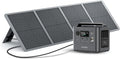 AFERIY Nomad800 Power Station, with 200W ETFE Foldable bracket Solar Panels, 512Wh Solar Generator for Camping, CPAP, RVs
